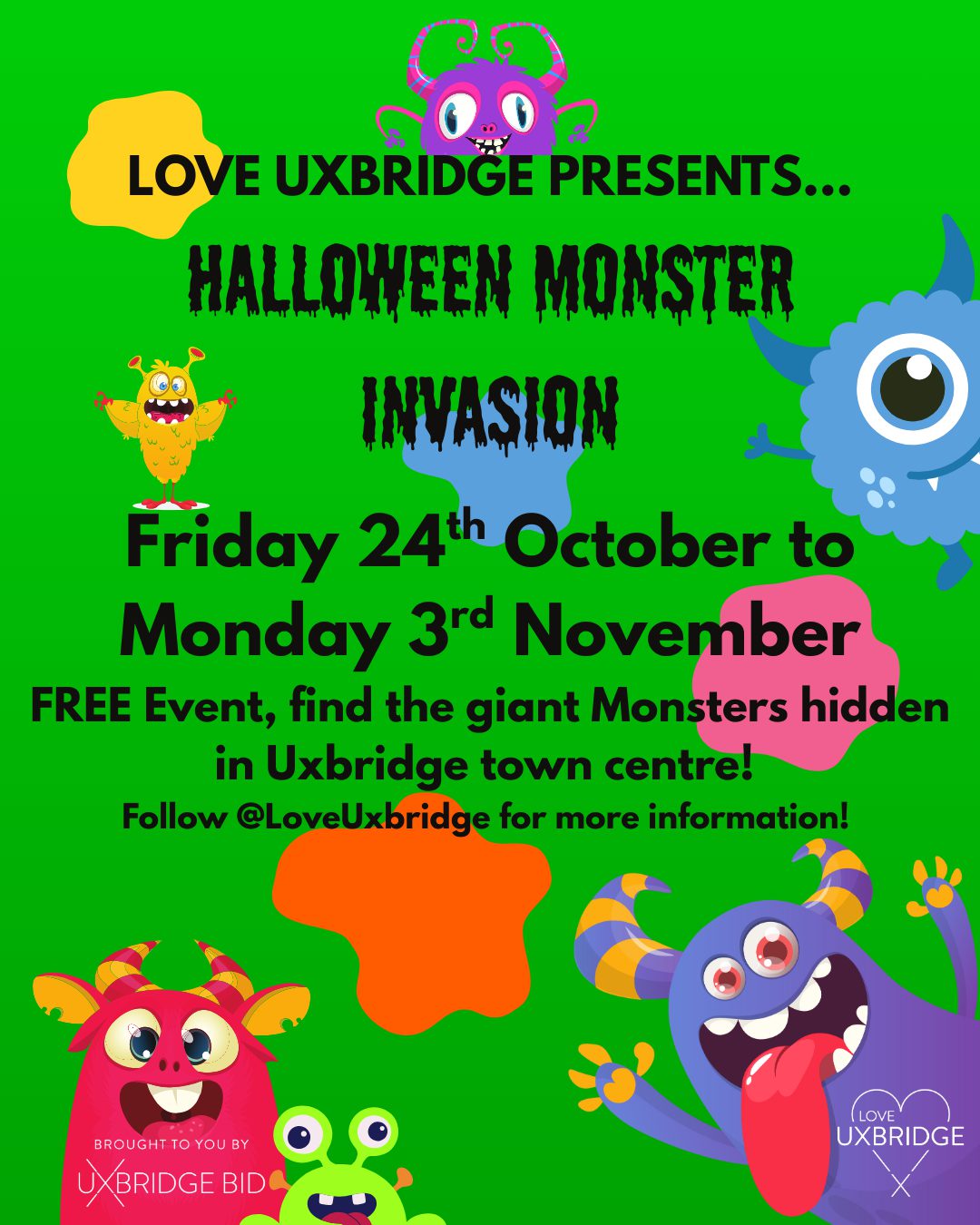 Monster Invasion this Halloween!
